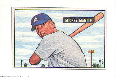 1989 Bowman Reprint Inserts Baseball Cards
